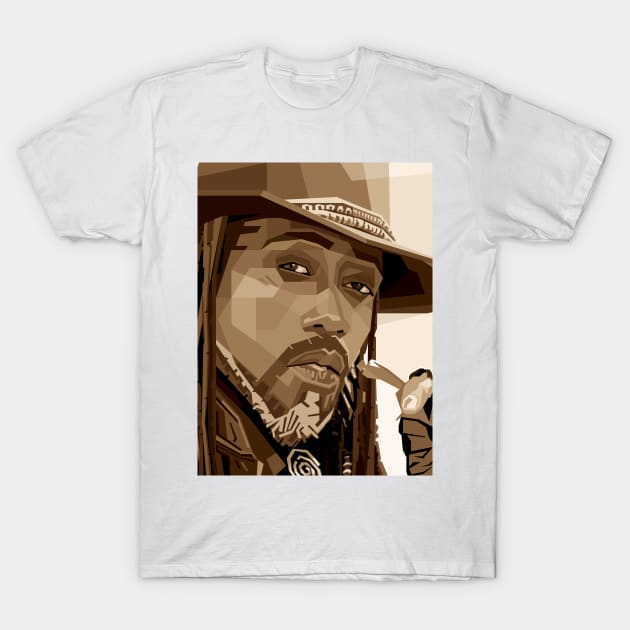 Wesley Snipes T-Shirt by lots of artWork